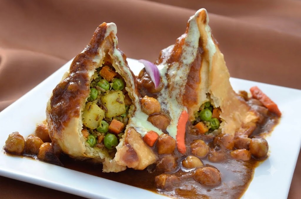 Vegetable Samosa at Copper Chimney Indian and Hakka Restaurant Winnipeg